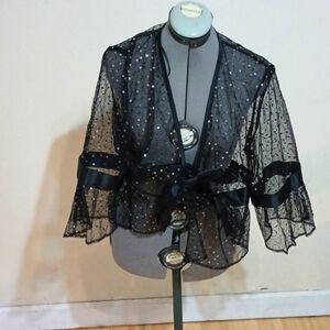 Kathy Roberts 14w sequin cover up
